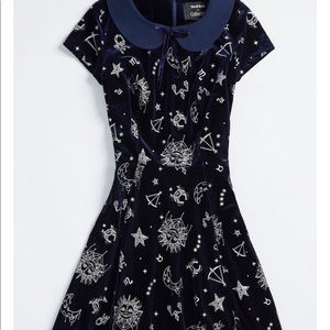 Modcloth Velvet Astrology Dress